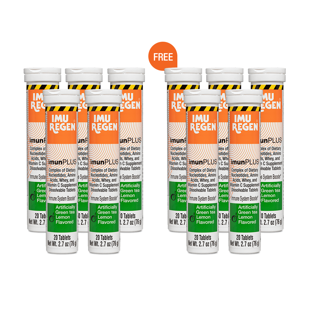 Imunplus Green Tea (5 tubes + 5 FREE)