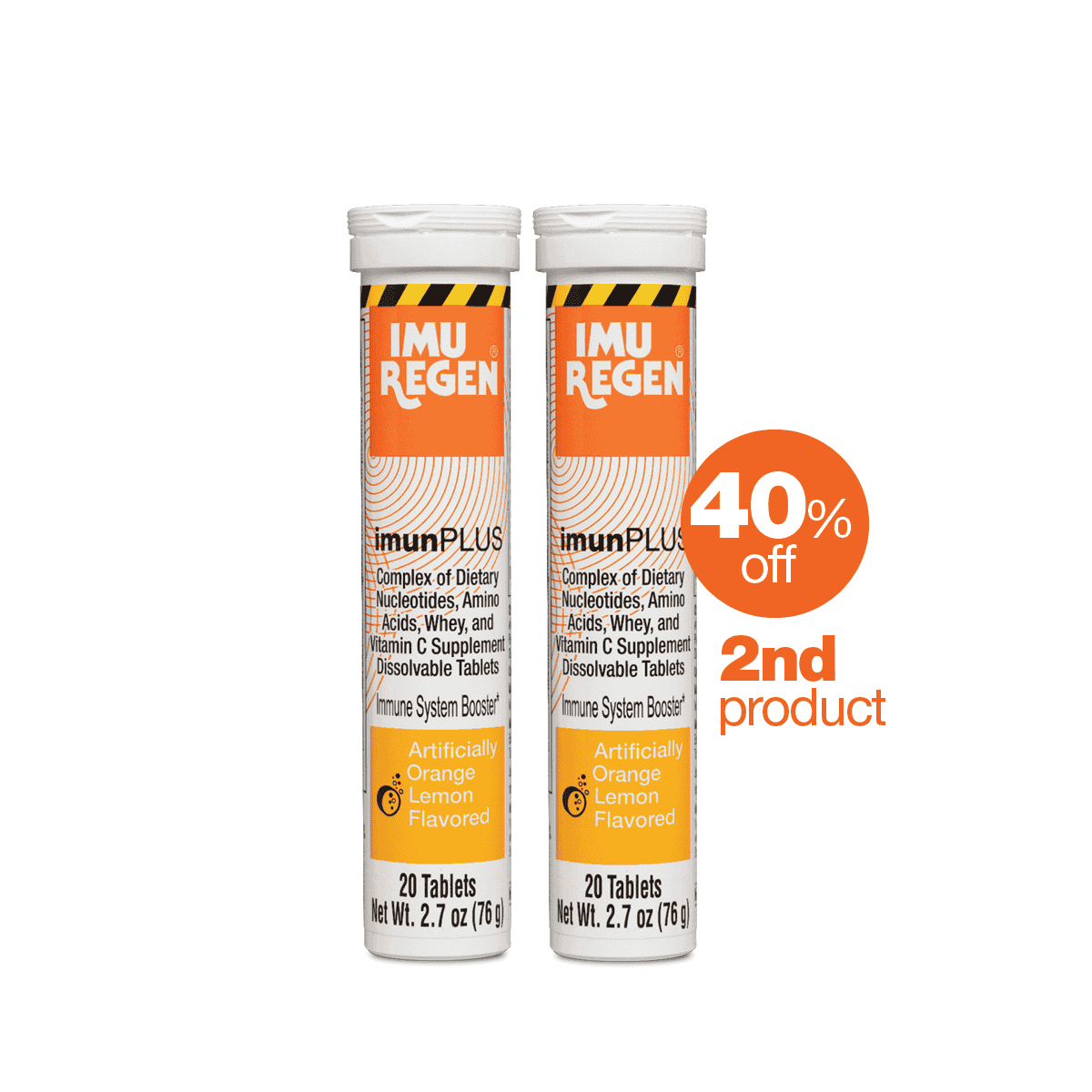 Summer Wellness Boost Imunplus (2nd Product 40% off) Orange