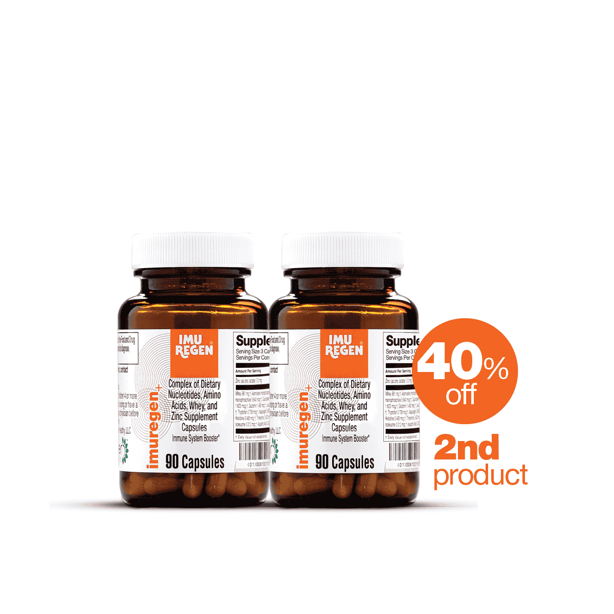 Summer Wellness Boost Imuregen 90 Caps (2nd Product 40% off)