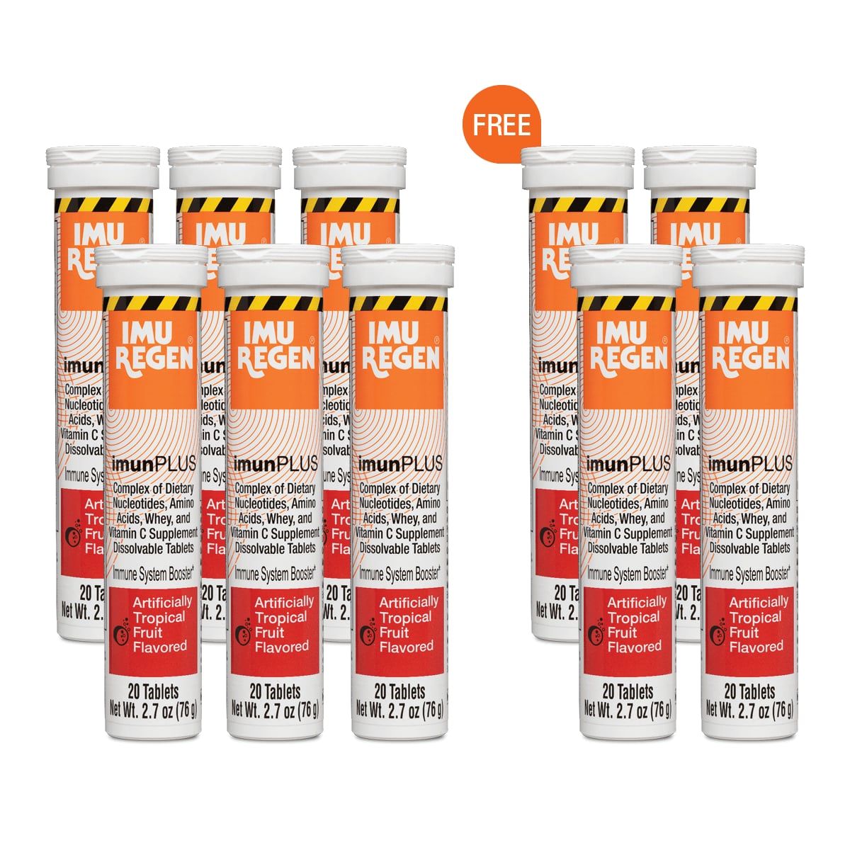 Imunplus 6+4 Health Package Tropical Fruit (PH)
