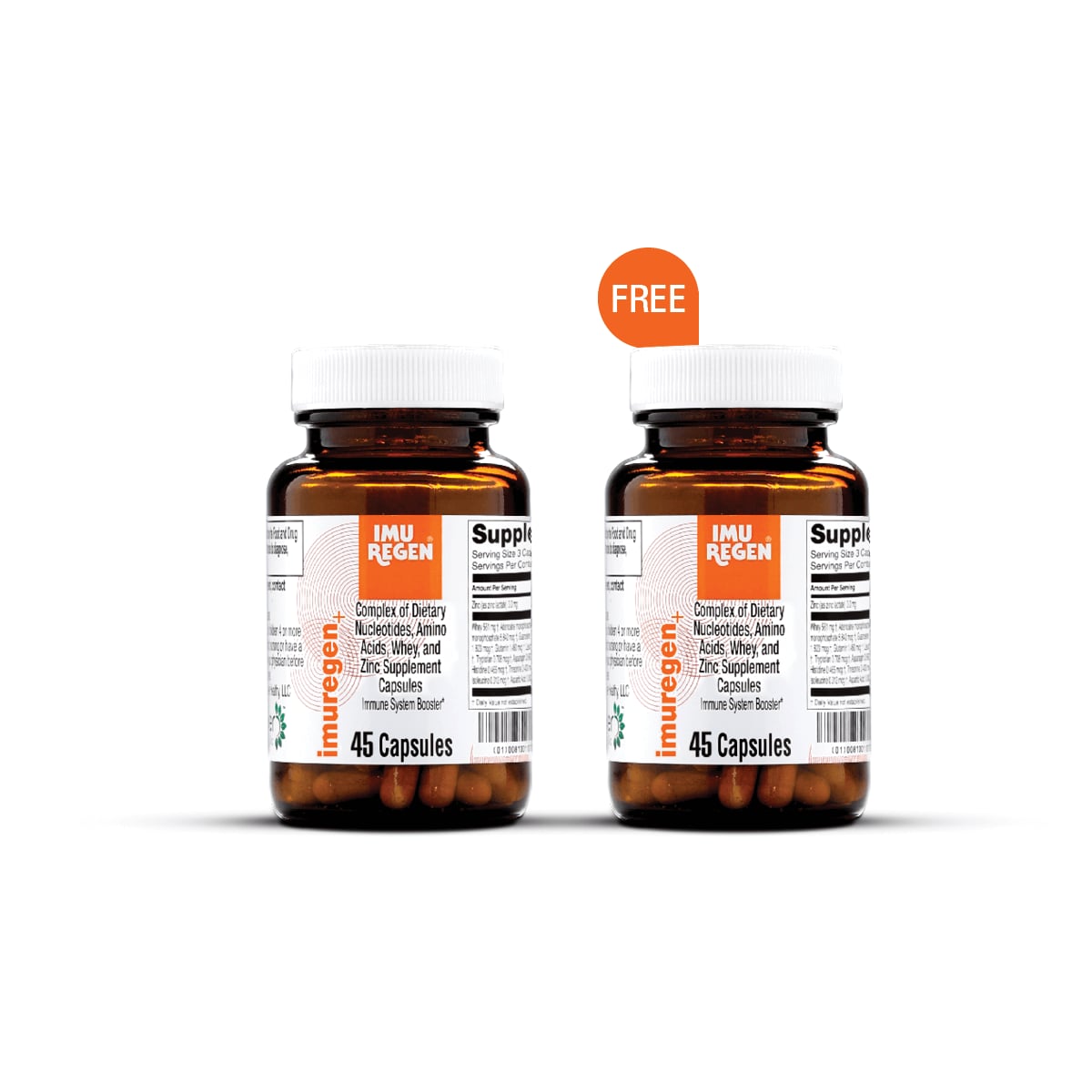 45 Capsules 1+1 Health Package (PH)